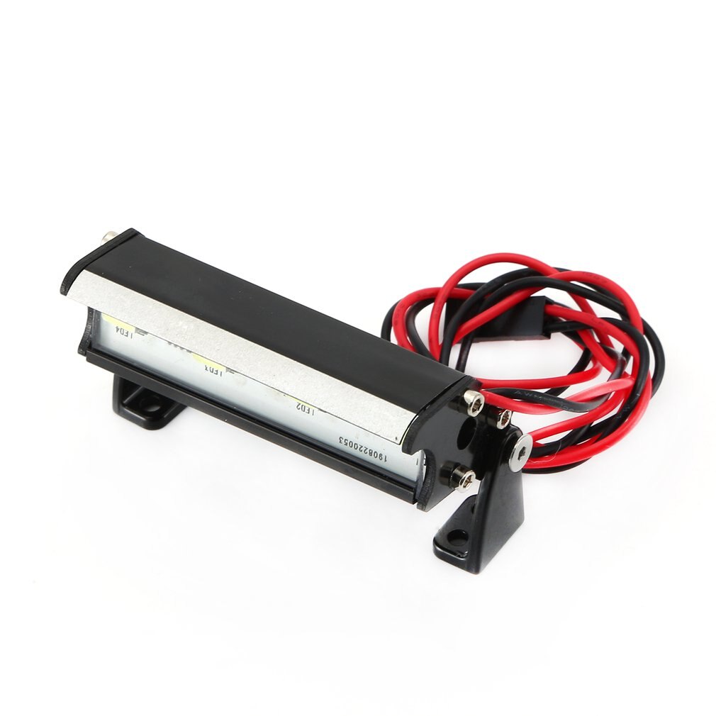 RC Auto LED Licht Bar für Traxxas Traxxas 1/16 Teton/Summit/E-Revo Redcat RC Rock Crawler lkw Körper Shell Dach Lichter