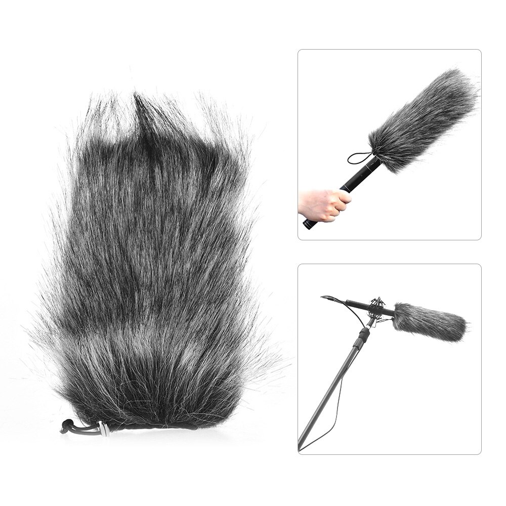 Universal Microphone Furry Windshield for Rode Video Mic GO VideoMic Pro Micro for TAKSTAR SGC-598 598 for Sony EMC965 CG60, ect