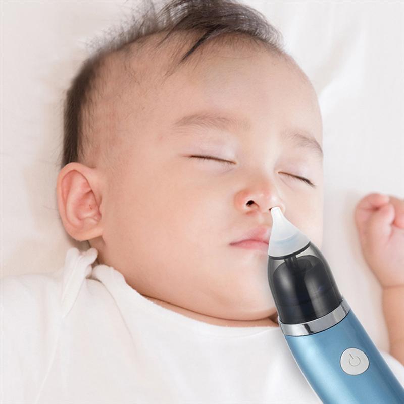 1pc Baby Nase Reiniger Hygienische Nasensauger Für Neugeborene Kleinkind Baby (Blau)