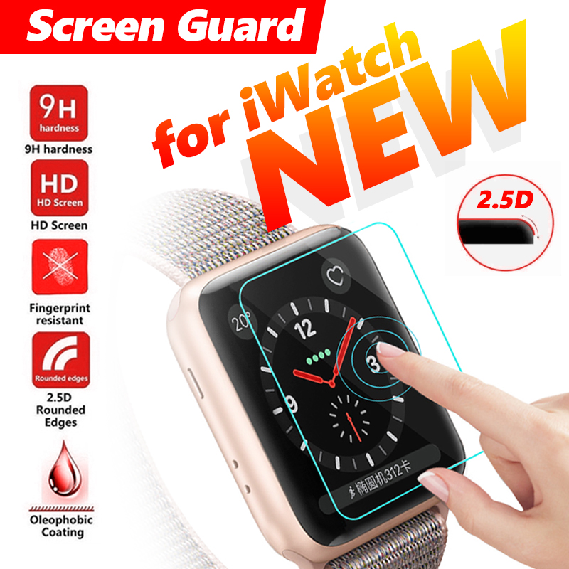 Screen Protector Film Voor Iwatch 4 Helder Gehard Glas Explosieveilig Harde Beschermende Screen Guard Voor Apple Smart Horloge