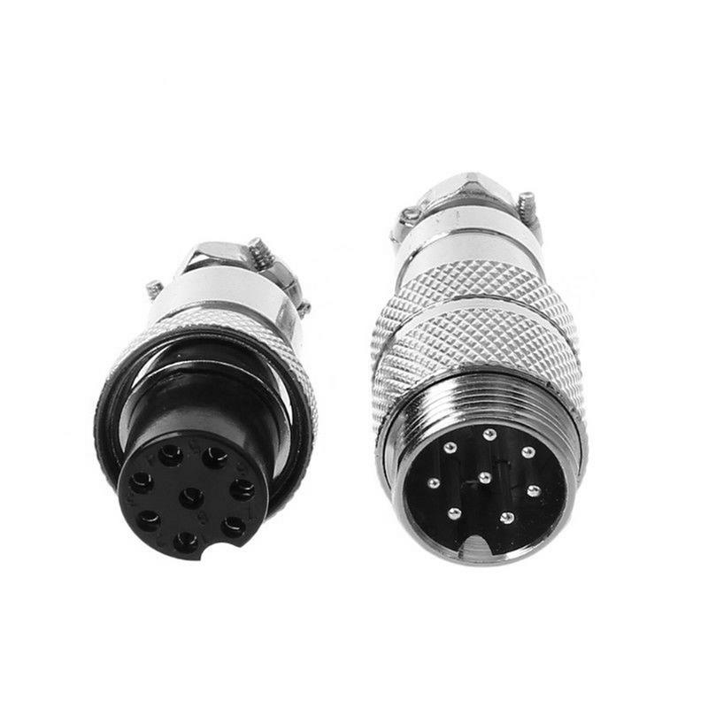 GX-16 Luftfahrt Stecker Und Buchse GX16-2-3-4-5-6-7-8-9-10 Kern Luftfahrt Stecker Männlich & Weibliche 16mm Draht-Tafel Rund Anschluss: 6