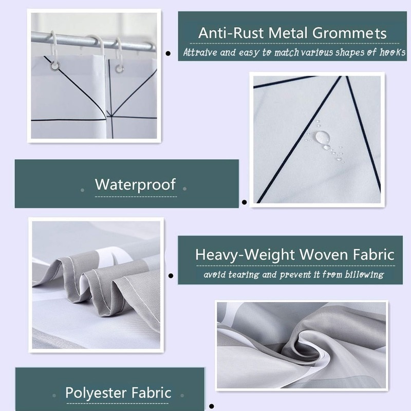 Western Cowboy Boerderij Badkamer Douche Gordijnen, Rustieke Houten Winkel In Landelijke Stad, Polyester Bad Gordijn, stof Hout Douche