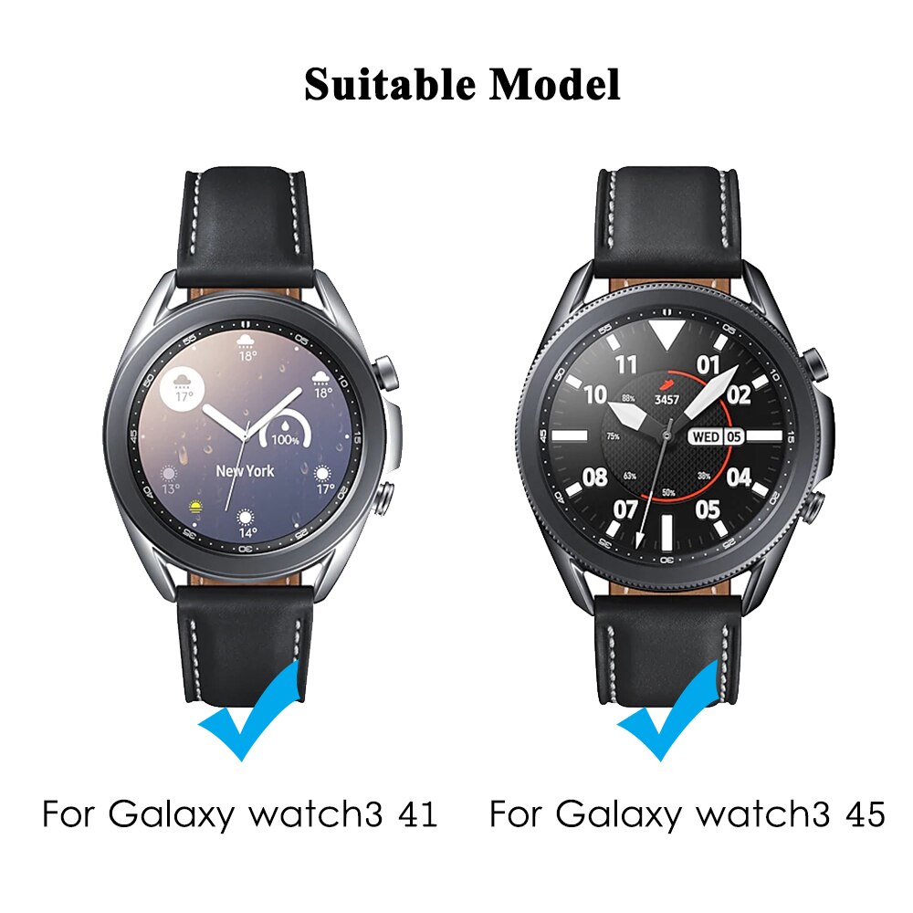 Fall für Samsung Galaxy Uhr 3 Strap 45mm/41mm TPU Überzogene Screen Protector Abdeckung Stoßstange Galaxy uhr 3 klar Fall schutz