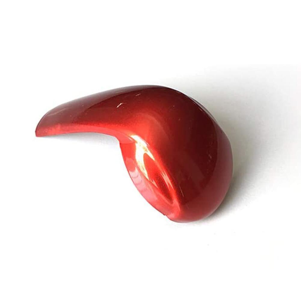 Tapa de pomo de cambio de marchas para Mazda 2 3 6 CX3/CX5 accesorios de automóvil de fibra de carbono/rojo/plateado