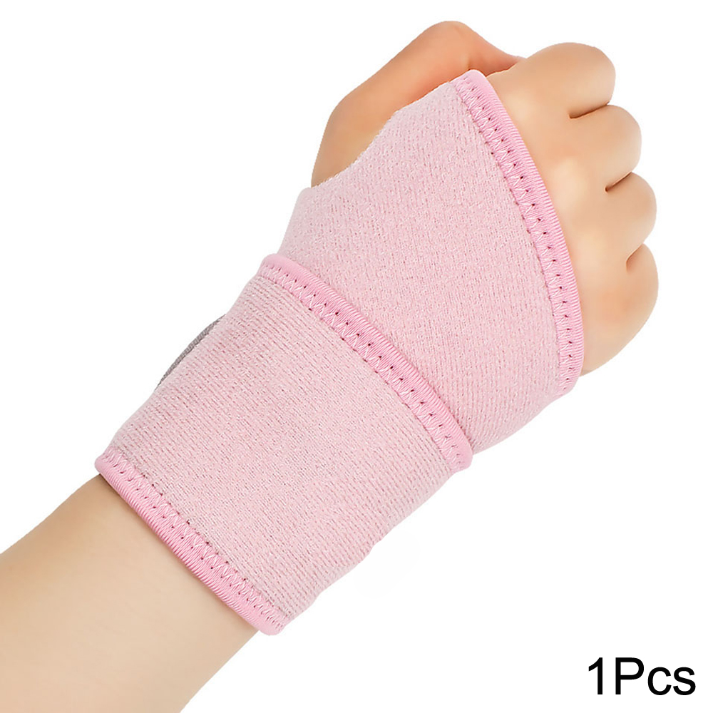 1Pcs/2Pcs Adjustable Wristband Carpal Tunnel Brace Wrist Support Sport Tendonitis Pain Relief for Arthritis Wrist Bandage Wrap: Red
