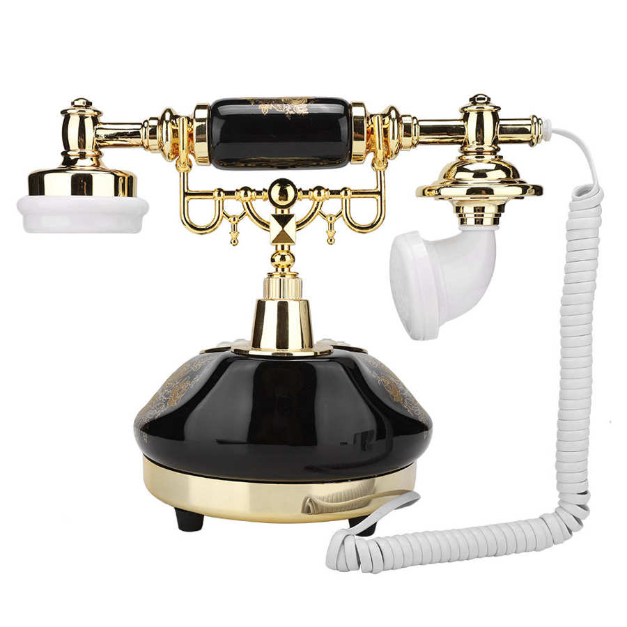 retro Telefon Festnetz Telefon Europäischen Stil Antike Alte Telefon Schreibtisch kabelgebunden fest Telefon für Büro Hotel Heimat Dekoration