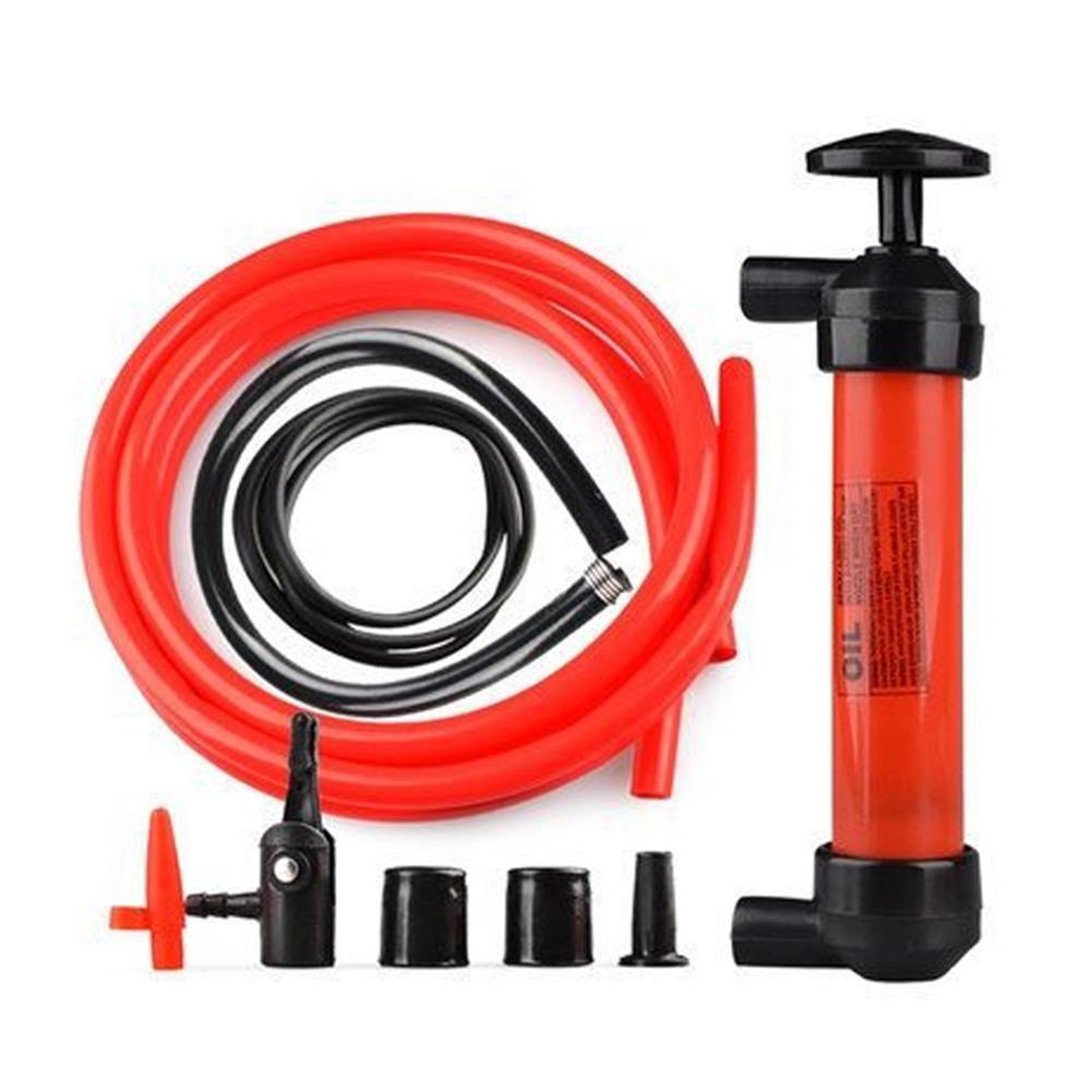 Multi-Purpose Siphon Transfer Pump Kit With Dipstick Tube | Fluid Fuel Extractor Suction Tool For Oil/Gasoline/ Water Etc