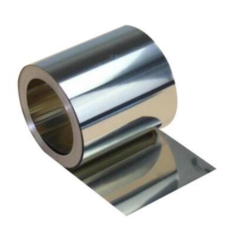 Lámina De Acero Inoxidable 304 - Medidas 0.35 Mm X 300 Mm X 1000 Mm, Buena Trabajabilidad Para Proyectos DIY, Soldadura Y Modelado