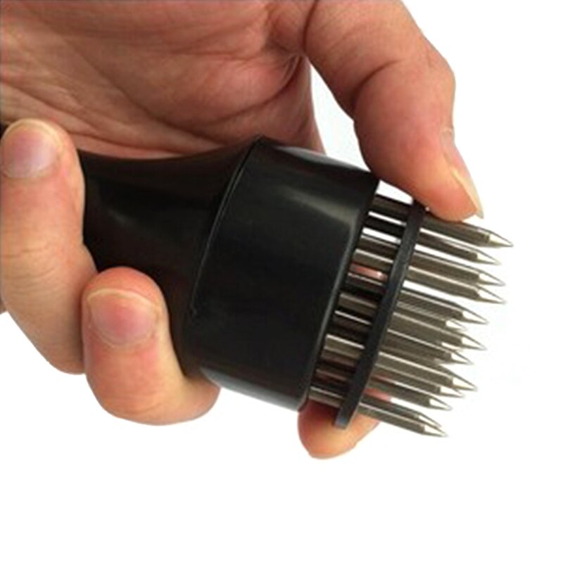 Meat Poultry Tools 1pc Steak Pork Chop Quick Pine Needles Stainless Steel Practical Needle Tender Meat Hammer Kitchen Gadgets