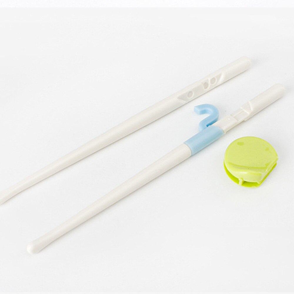 Palillos chinos para niños, palillos de aprendizaje, palillos de entrenamiento reutilizables, accesorios de vajilla de cocina, 1 par