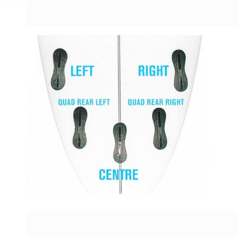 BiLong – FCS II boîte 9 + 0 accessoires pour planche de surf FCS II, fente de gouvernail arrière, prise d&#39;aileron de surf de , wakeboard bodyboard