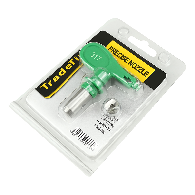 1-pack omkeerbaar spuittipmondstuk voor airless verfspuitpistolen en airless spuitmachine