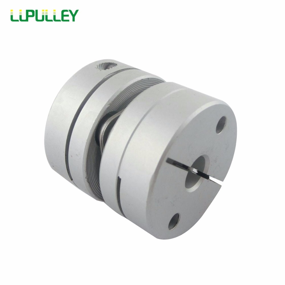 LUPULLEY 1PC Stepper Motor Shaft-Couplings Aluminum Alloys Single Diaphragm Flexible Coupling Bore 8/9.525/10/11/12mm 34mm*32mm