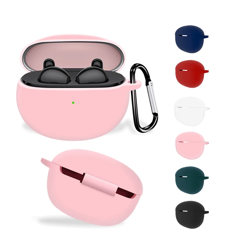 Étui de protection antichoc en silicone avec crochet pour OPPO, écouteurs Enco Air Air2