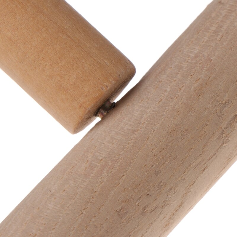 Perca de loro de 4 capas, juguetes de escenario, escalera giratoria de madera Natural, jaula de periquito para pájaros