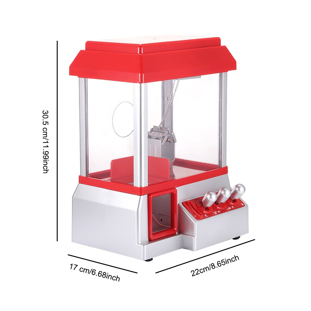 Style Candy Grabber Machine Great Suitable For 4-6 Years Old Kids Doll Claw Arcade Candy Claw Toy