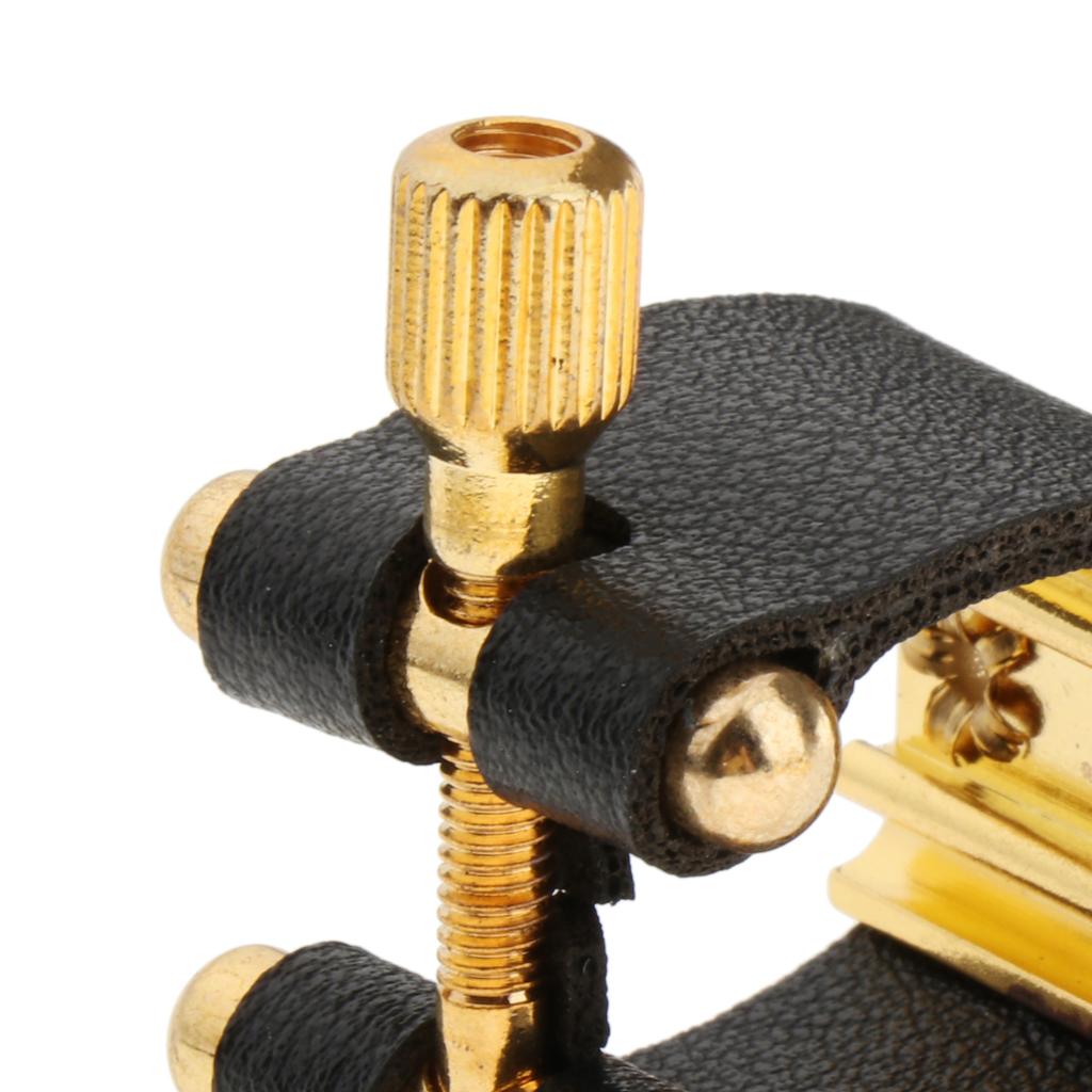 Ligadura de saxofón Climp sujetador duradero para clarinete saxo pieza de repuesto accesorio de instrumento musical práctico