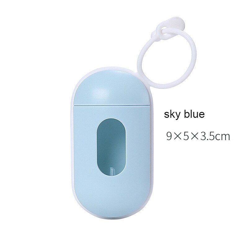 1Pcs Durable Pet Garbage Bag Dispenser Portable Outdoor Pet Garbage Bin Pet Defecation Eco-friendly Bag Dog: 01