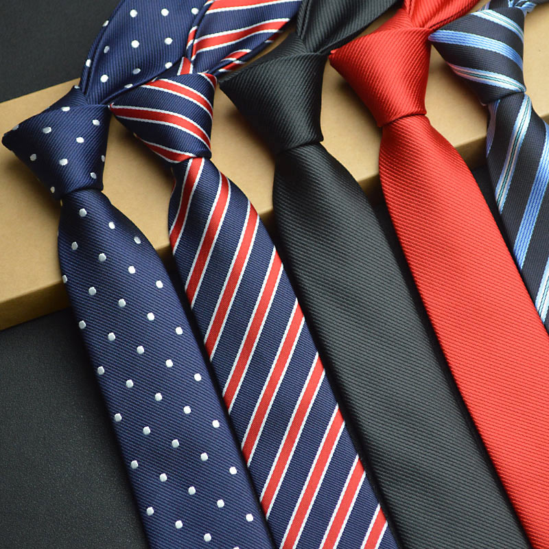 1 unidad, corbata de 5cm de estilo coreano británico, corbata delgada, estrecha, informal, a rayas de puntos, , discoteca, Pub para hombres, mujeres, novio, camarero, camarera