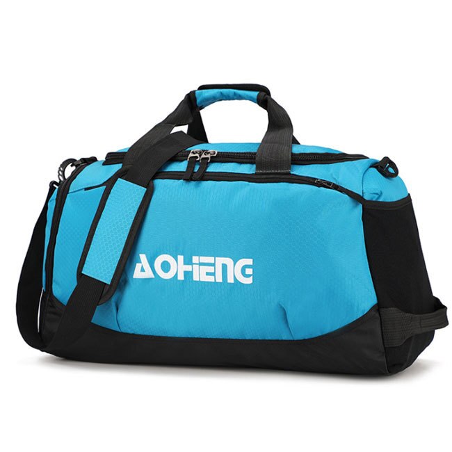 Reizen Sport Handtas Koffer Mannen Vrouwen Bagage Crossbody Tassen Casual Weekend Schoudertas Outdoor Sporttas Grote: Blue