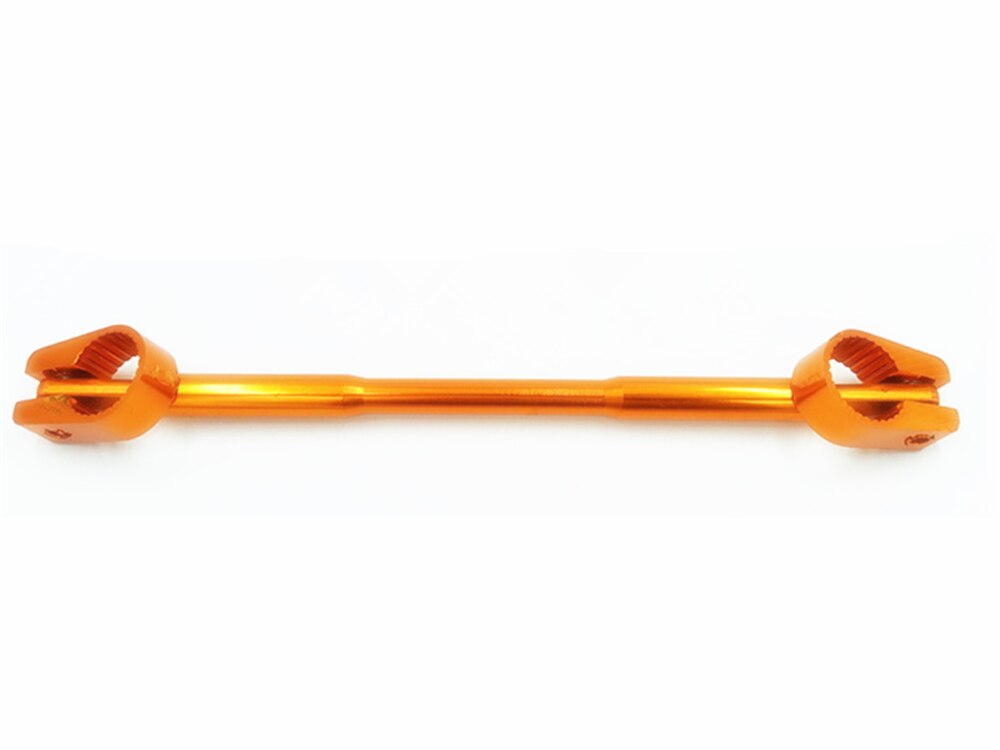 Barra de manillar de motocicleta, barra de refuerzo, barra transversal para HONDA CBF600 SA CBR600F hoRnet 250 cb400 CB599 CB600 HORNET: Yellow