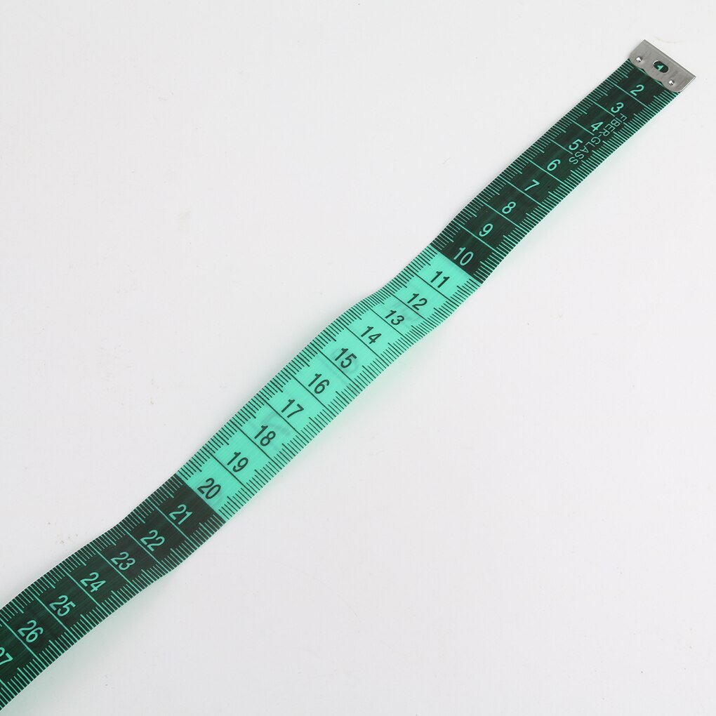 Regla de medición corporal de 150cm/60 ", cinta métrica de costura a medida, medidor de centímetro, cinta métrica de costura suave, Color aleatorio