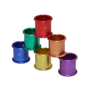8X9.5Mm Vogel Ring Identificatie Vliegduiven Kleur Ring Vogel Gereedschap Aluminium Duif Voetring Vogel Gereedschap Duif levert