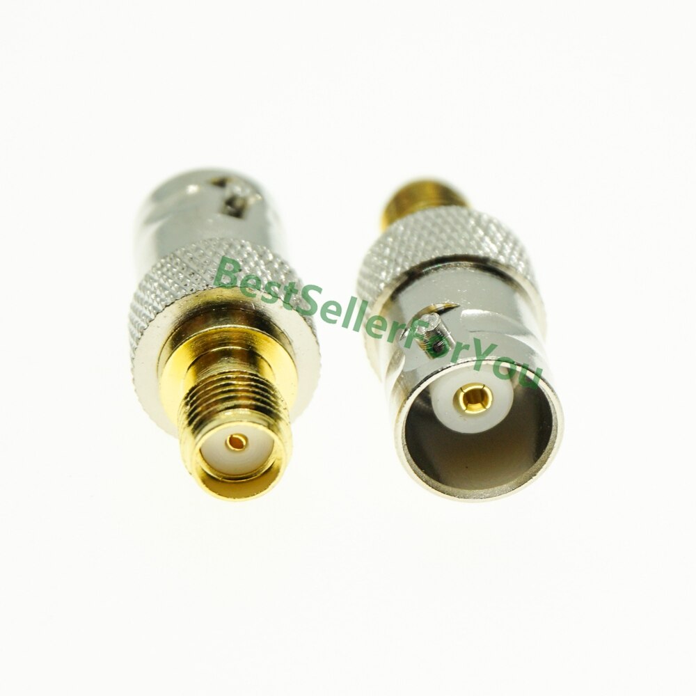 Connector BNC MALE Female To SMA RP SMA Male Female RF Connector Adapter Test Converter Kit Set: BNC  SMA  KK