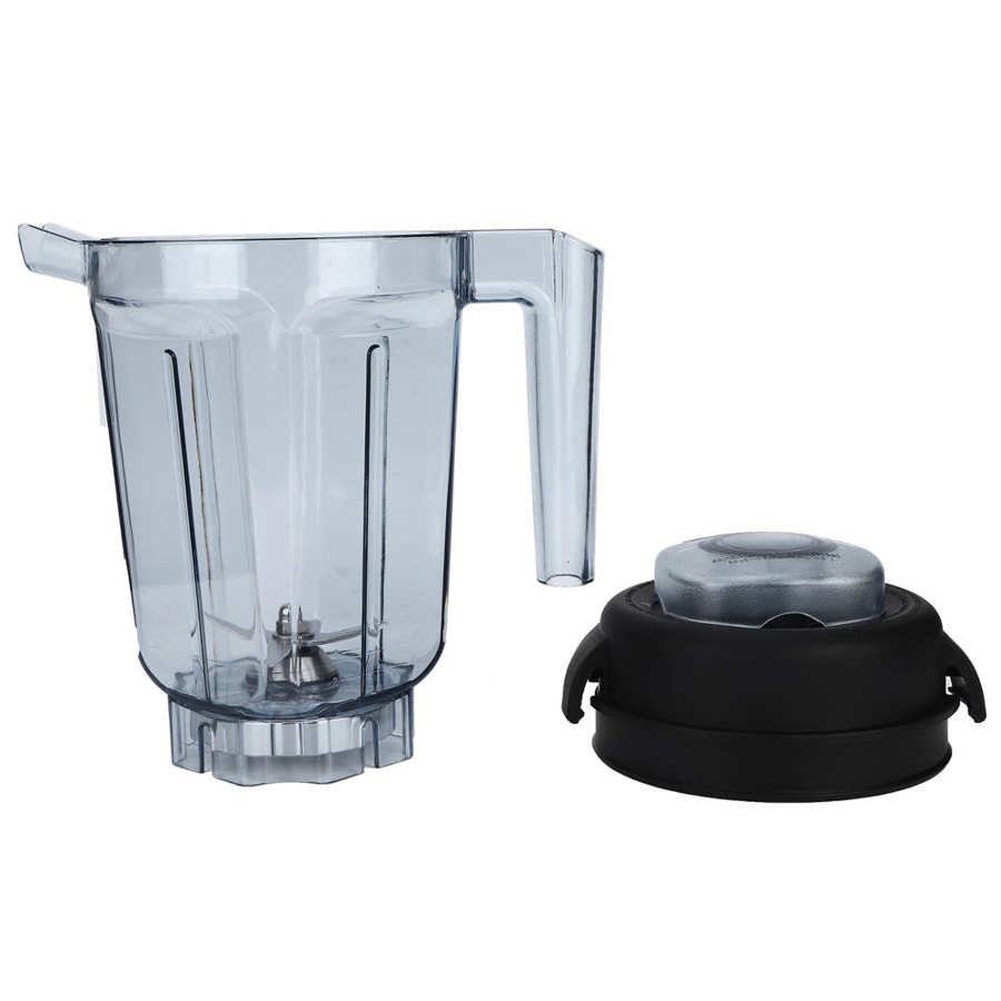 Transparent Food Mixing Blender Cup Container w/Blade Lid Replacement Accessories Fit for Vitamix Container 32oz Kitchen Blender