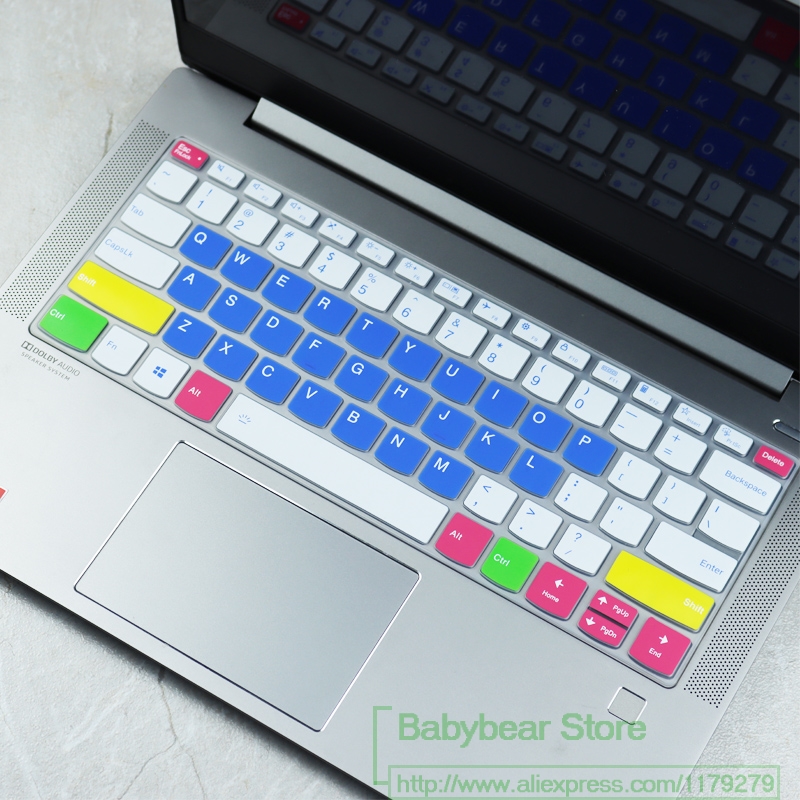 Dla Lenovo joga szczupły 7 dla Lenovo joga 7i 14 dla Lenovo joga 9i 14/joga szczupły 9i 14 ''laptop silikonowa klawiatura okładka skóry: candyblue