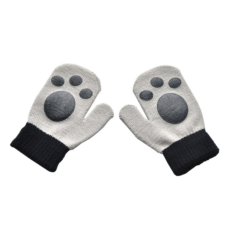 Balleenshiny Winter Warme Handschoenen Voor Kinderen 1-5 6 Kleuren Verdikte Kinderen Warme Handschoenen Baby Wanten Voor jongens Meisjes: 2