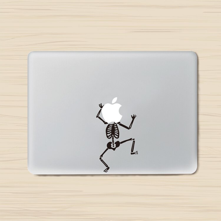 Dancing skeleton Laptop Sticker for MacBook Decal Air/Pro/Retina 11" 13" 15" Computer Mac Cool skin Pegatina para notebook