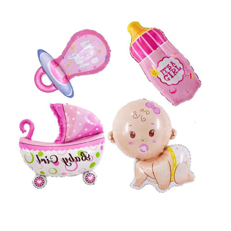 1 Set Baby Shower Baby Boy Girl Foil Balloon its a... – Vicedeal