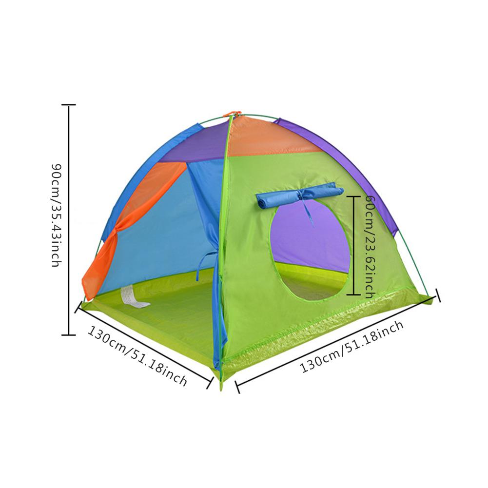 2020 namiot dla dzieci kryty gra na świeżym powietrzu dom przenośny zamek księżniczki niemowlę bawić się namiot dla dziec urodziny prezent na boże narodzenie 130x90cm