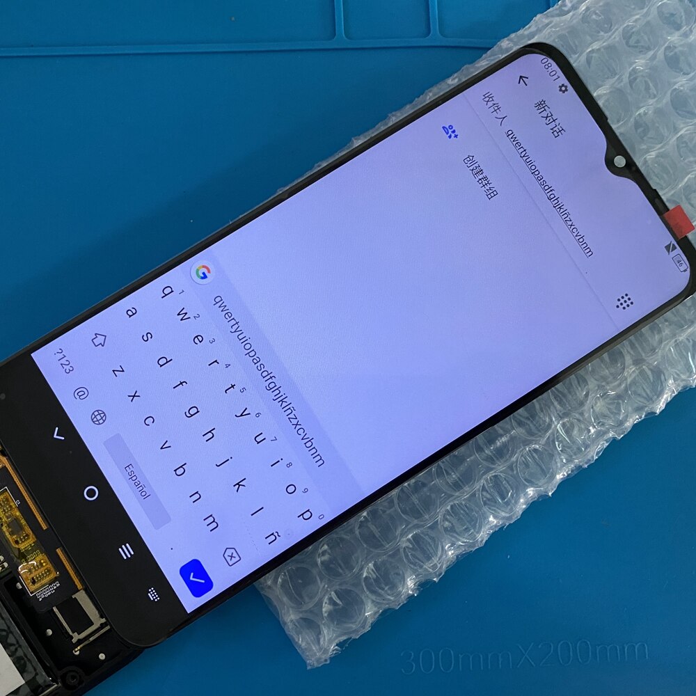 Lcd 3x 5061k mit 5061u und rahmen für alcatel 3x 5048y ot5048y 5048u 5048 ot5048