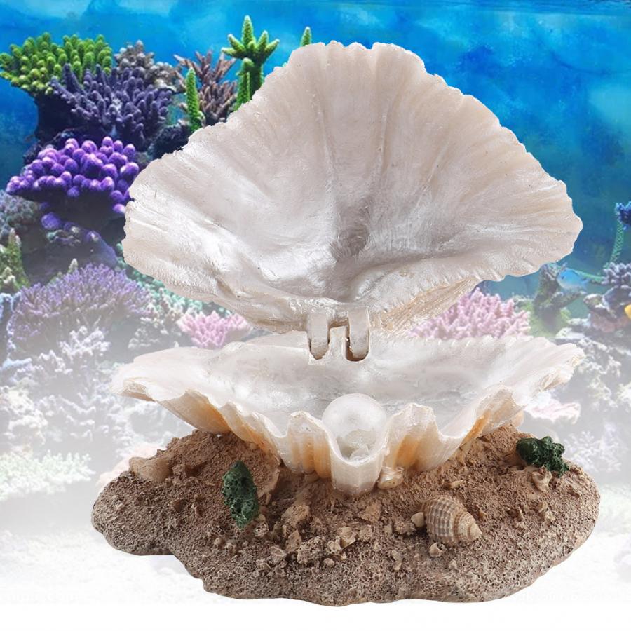 Aquariumdecoratie koraalrif beluchtingsactie ornament aquariumschelp parel bubbler decoratie aquarium aquariumdecoratie