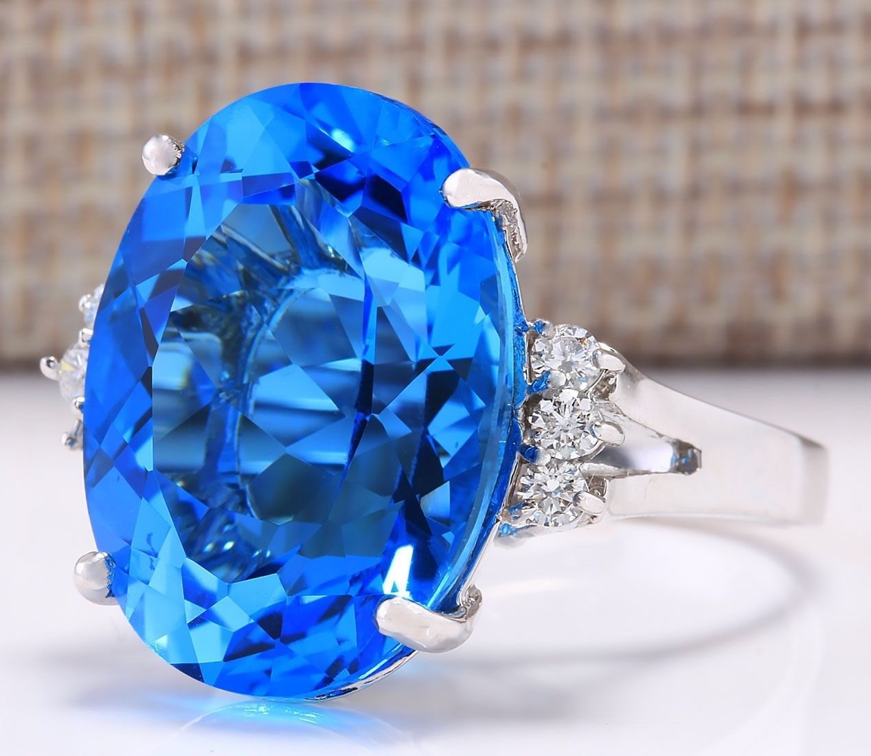 Prachtige Vrouwen Sieraden Ovaal Geslepen Zirkoon Bruidsringen voor Bruiloft Verlovingsfeest Set Maat 5 6 7 8 9 10 11 12