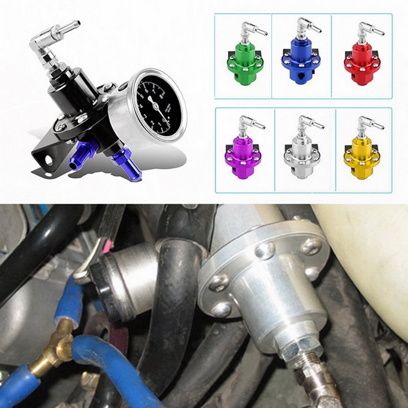 Universele Verstelbare Fuel Pressure Regulator Kit Grandado