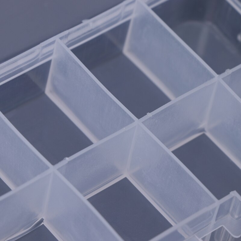 10 Vakken Clear Plastic Opbergdoos Sieraden Bead Schroef Organizer Container K43D