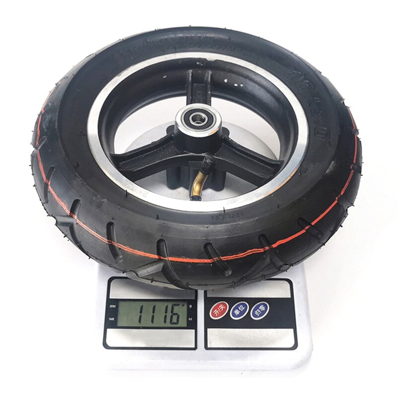 10 Zoll Vakuum Reifen 10X 3,0 Elektrische Rolle Hinteren Reifen mit Rad Hub Rabatt Bremse einstellen Rolle Zurück Reifen