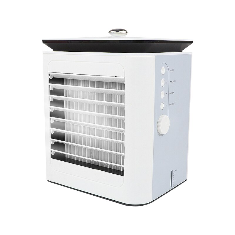 Portable Air Cooler USB Air Conditioner Desktop Fan Ultra-low Mute 4 Speeds Quiet Air Cooler for Home Room Office HVAC Systems: Default Title