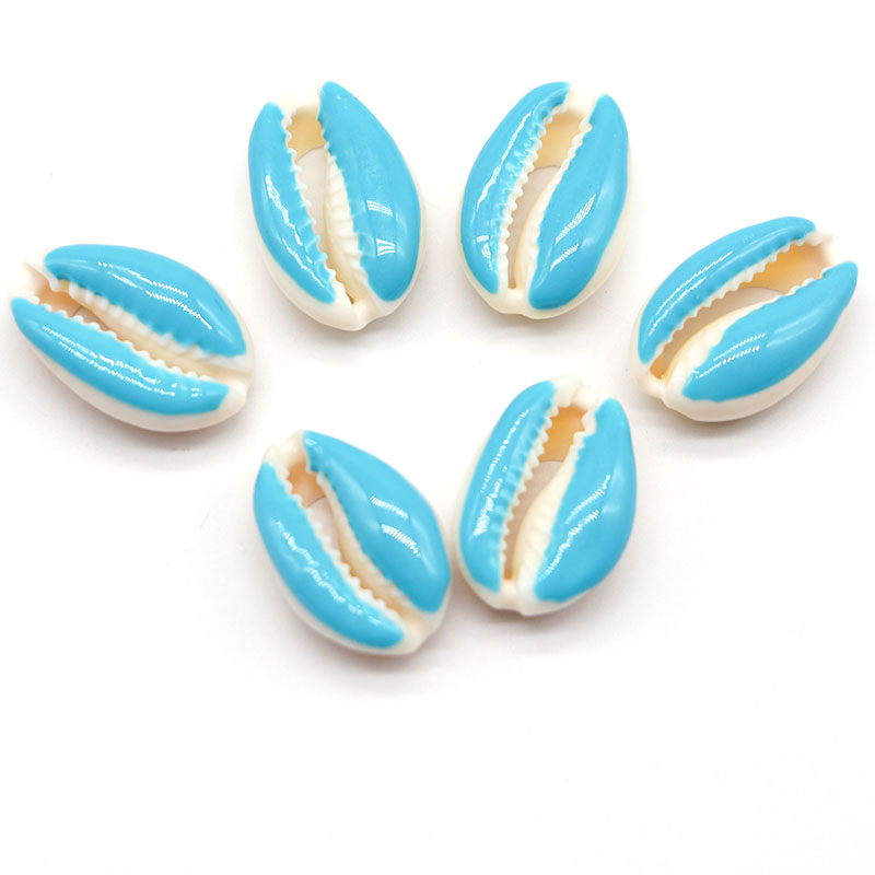 Mooie druipende olie schelp kralen voor sieraden maken DIY armband oorbel ketting 13x19mm kleurrijke schelpen sieraden accessoires