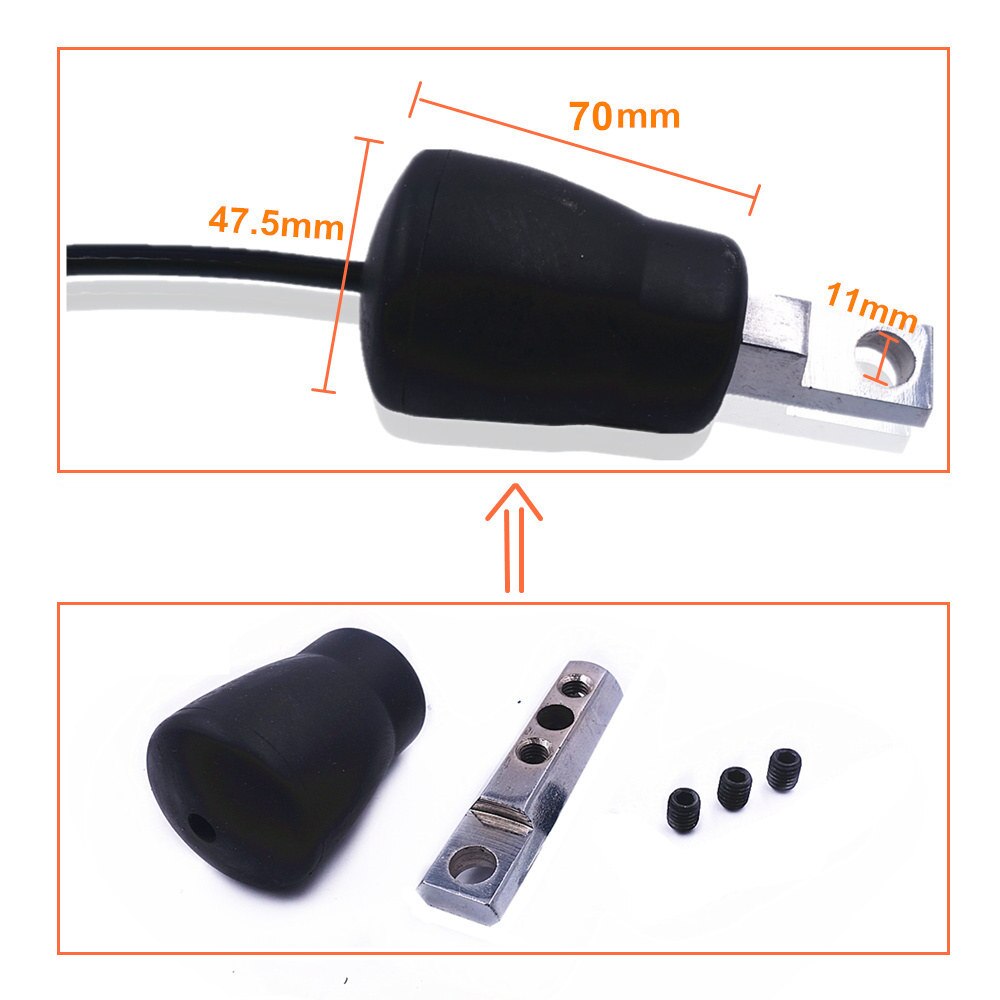 Fitness Pulley Gym Cable Replacement Steel Wire Rope with Big Durable Ball Stopper for Home Gym Cable Machine Pulley System