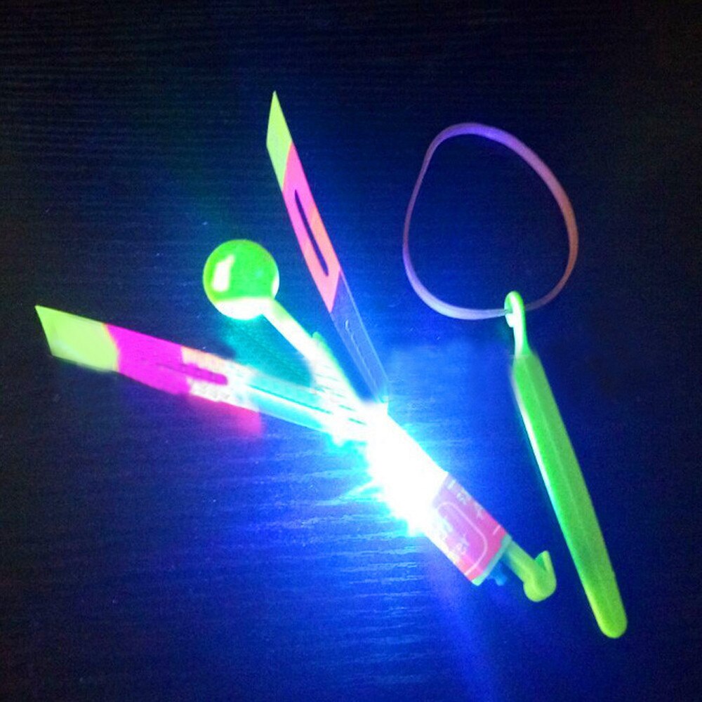 luminescent toys 4PC LED Light Up Flashing Dragonfly Glow For Party Toys Funny Z0301