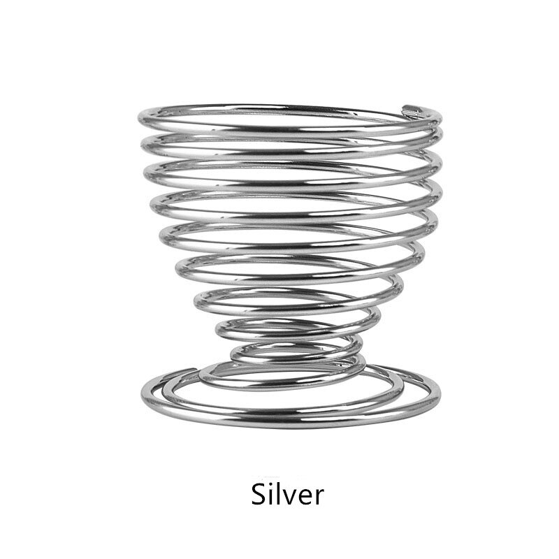 Soportes para esponja de maquillaje, soporte para exhibición de esponjas, esponja difuminadora de mezcla en forma de calabaza, soporte para secado, soporte para esponja para maquillaje, herramientas de belleza: Round base silver