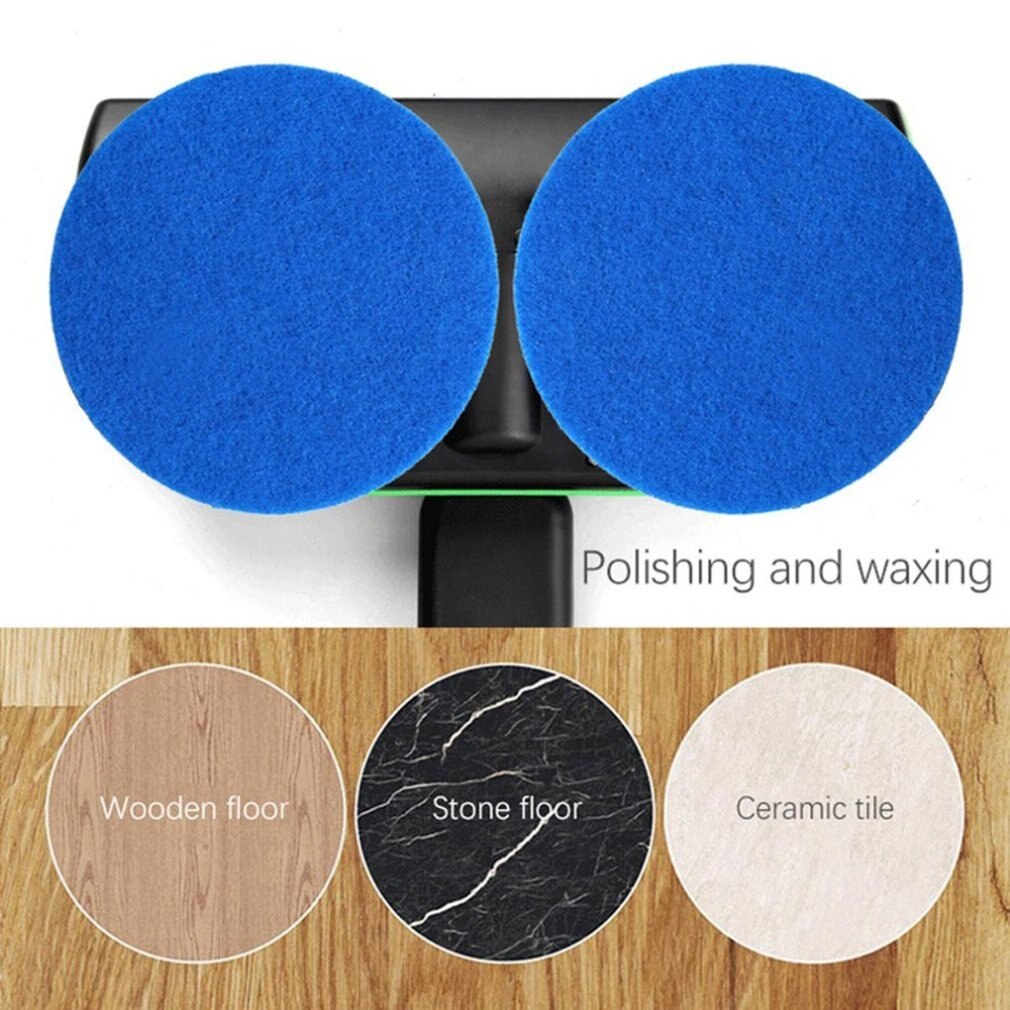 Rechargeable 360 Degree Rotation Cordless Floor Cleaner Scrubber Polisher Electric Rotary Mop Microfiber Cleaning Mop for Home