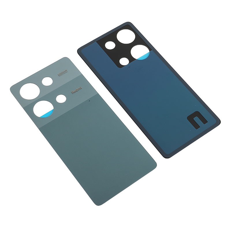 For Xiaomi Redmi Note 13 Pro 4G Back Battery Cover Housing For Redmi Note 13Pro 4G 23117RA68G Back Case+Sticker: Red