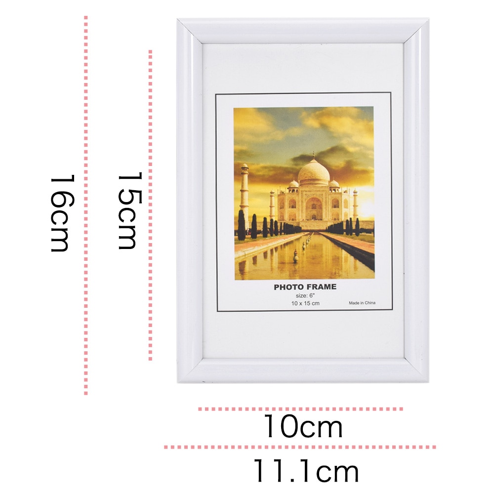 ZUCZUG 10x15 cm 6 inch Wit fotolijst DIY Voor Baby Houten Fotolijst DIY Foto frames Art Thuis Bureau Decor