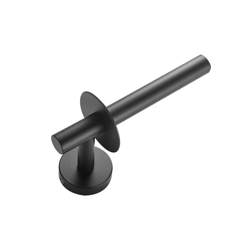 ELLEN Bathroom Paper Holder Roll Tissue Hanger Black Bathroom Accessories EL862: Default Title