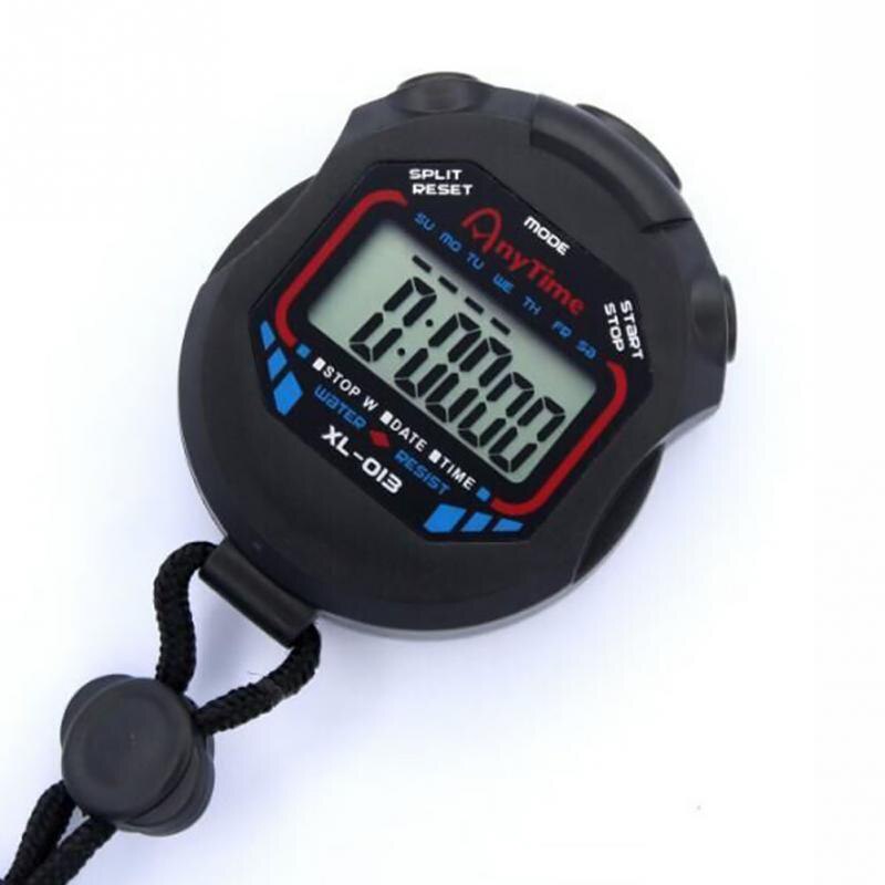 1Pcs Portable Electronic Stopwatch Timer Handheld High Definition Digital Sports Timer LCD Liquid Crystal Sports Stopwatch Timer